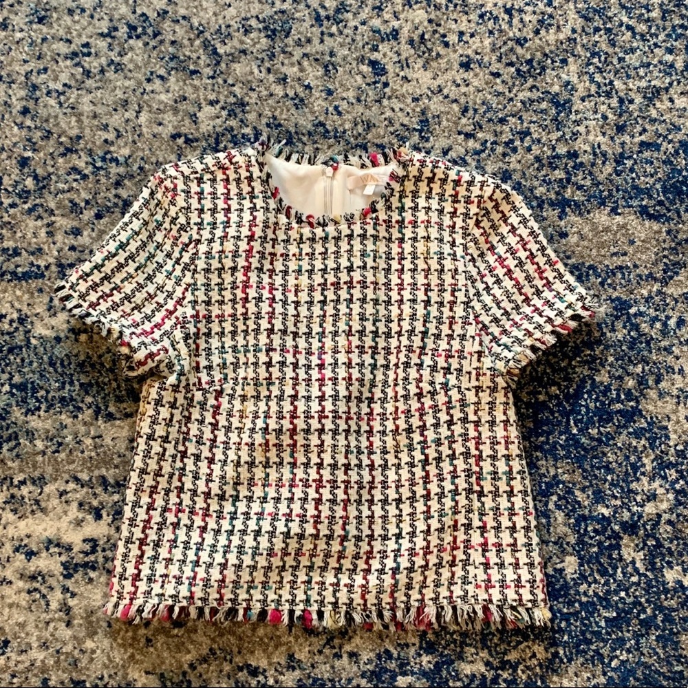 Wayf Multicolor Tweed Top - Picture 3 of 7